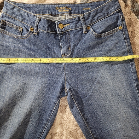 Vera Wang straight leg capri jeans size 6 - Picture 8 of 10